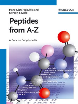 cover image of Peptides from A to Z